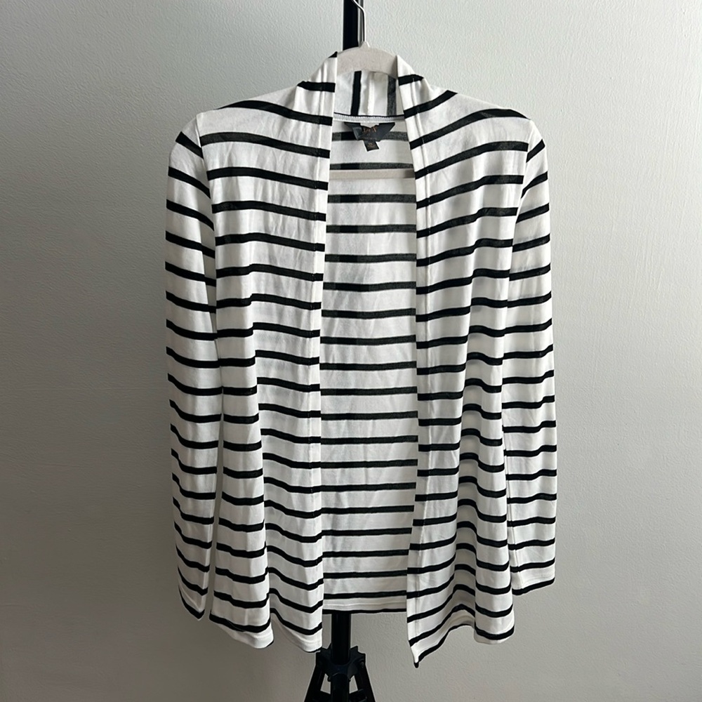 Striped B&W Cardigan